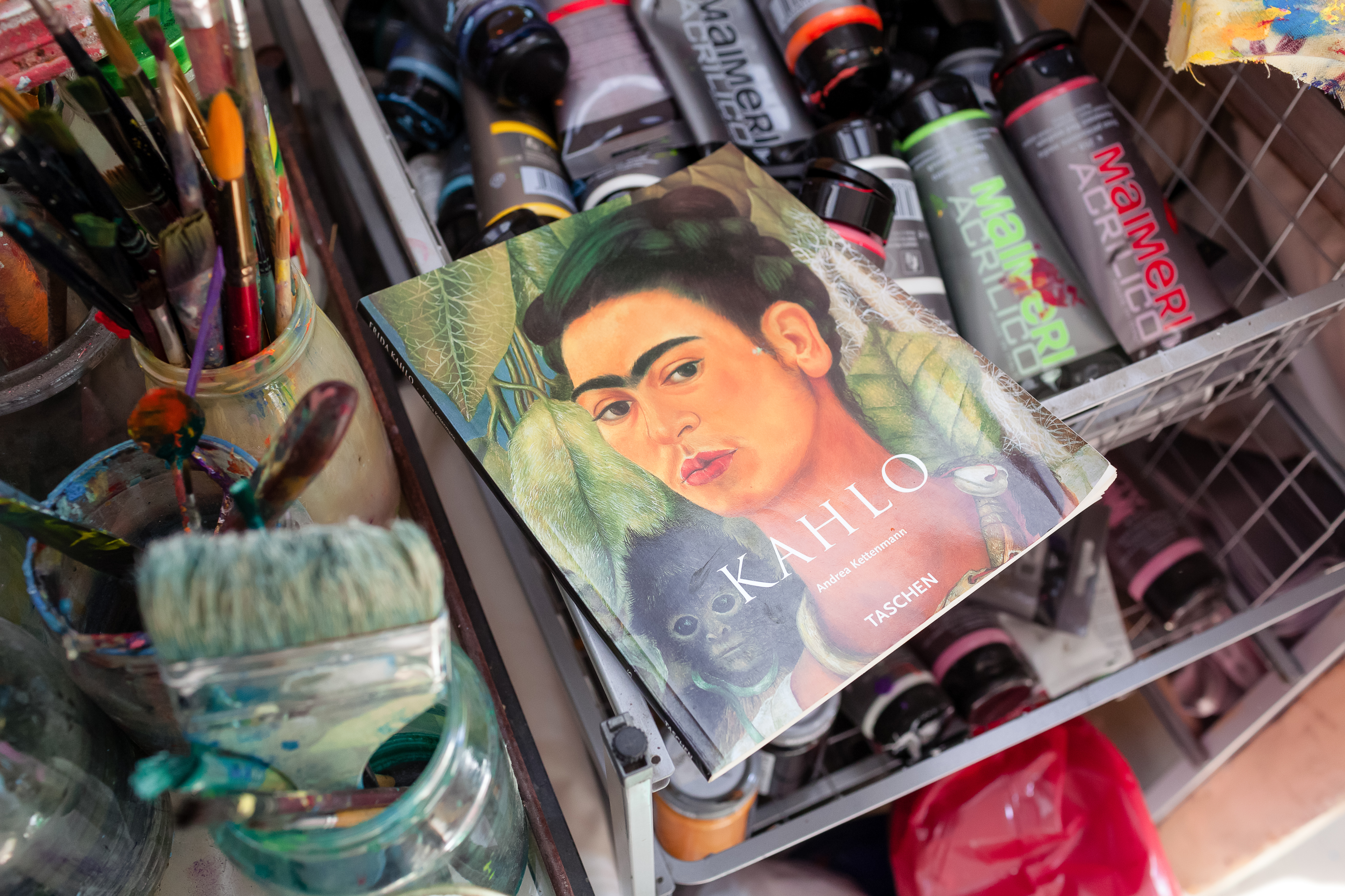 Frida Kahlo is one of Ania's favourite artists.