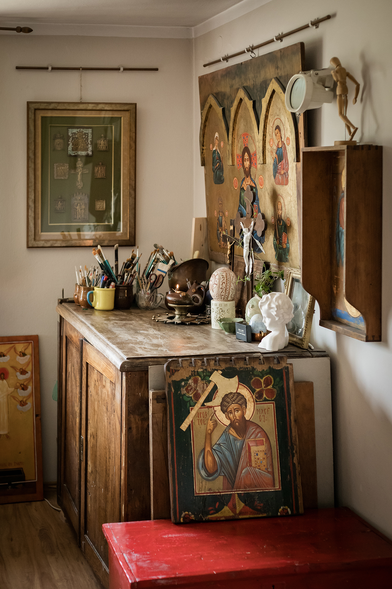 Interior of the Artist's house.