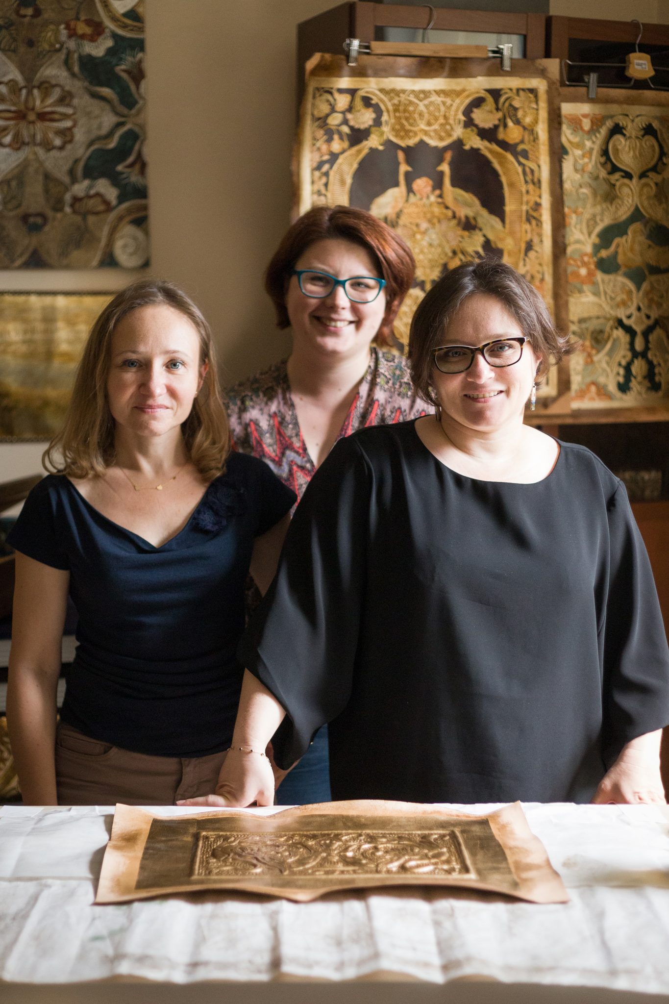 Od lewej: Agnieszka Kosakowska, Elvyra Saletis, Ewa Zielińska.